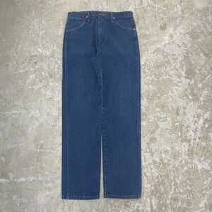 Vintage Wrangler Jeans 32x32 Pants Cowboy Western 13MWZ Denim Work Tag 34x34 C34